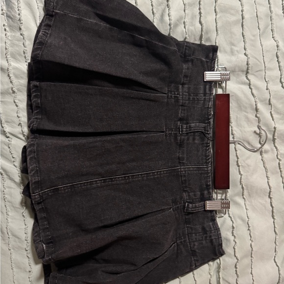 Fashion Nova Blackwash Pleated Mini Skirt - Picture 2 of 3